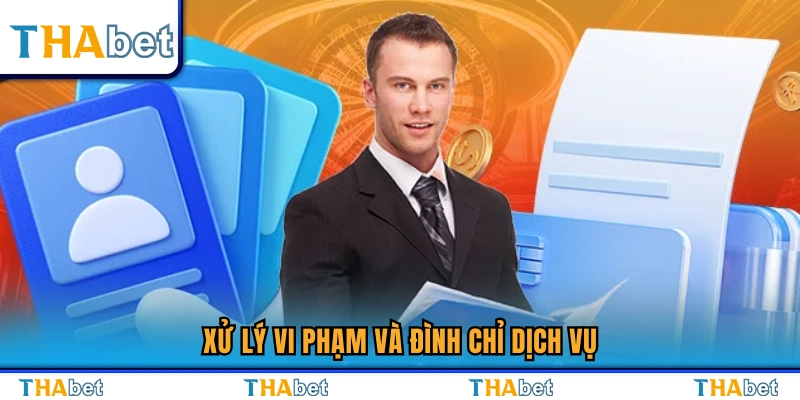 Quy định về vi phạm và hình thức khóa tài khoản 