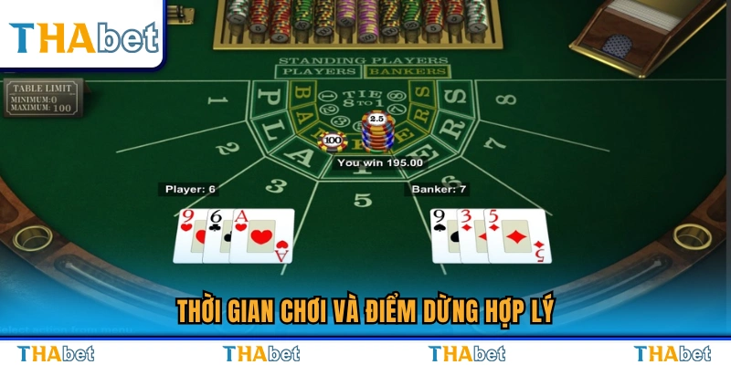 Kỹ Năng Chơi Baccarat – Tăng Tỷ Lệ Thắng Mỗi Ván Tại Thabet 4 Cách quản lý thời gian và dừng cược hiệu quả